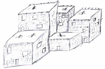 [Picture of cave dwellings: 15K JPEG]