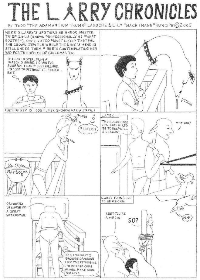 [Image of The Larry Chronicles, Episode 4: 104K JPEG]