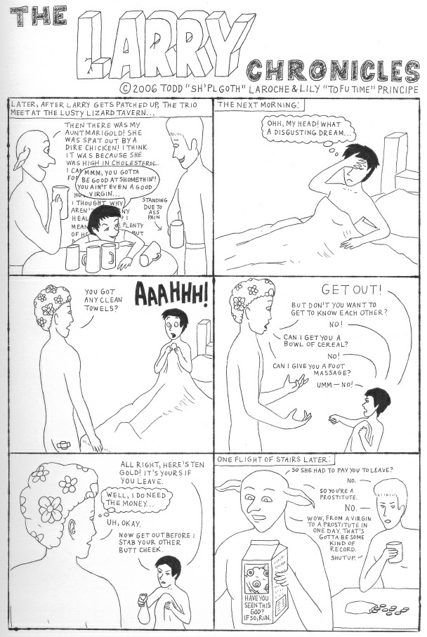 [Image of The Larry Chronicles, Episode 6: 200K JPEG]