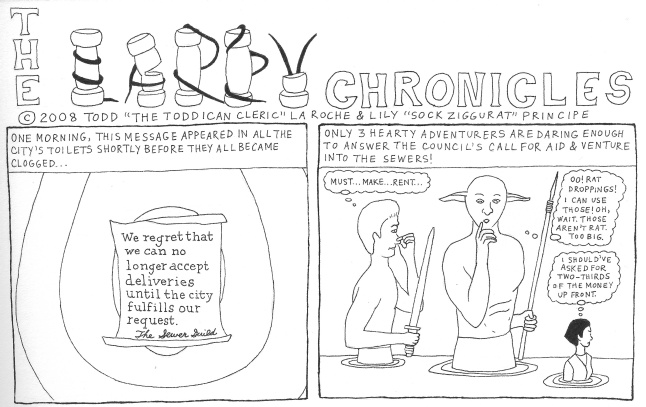 [Image of The Larry Chronicles, Episode 7, Page 1: 94K JPEG]